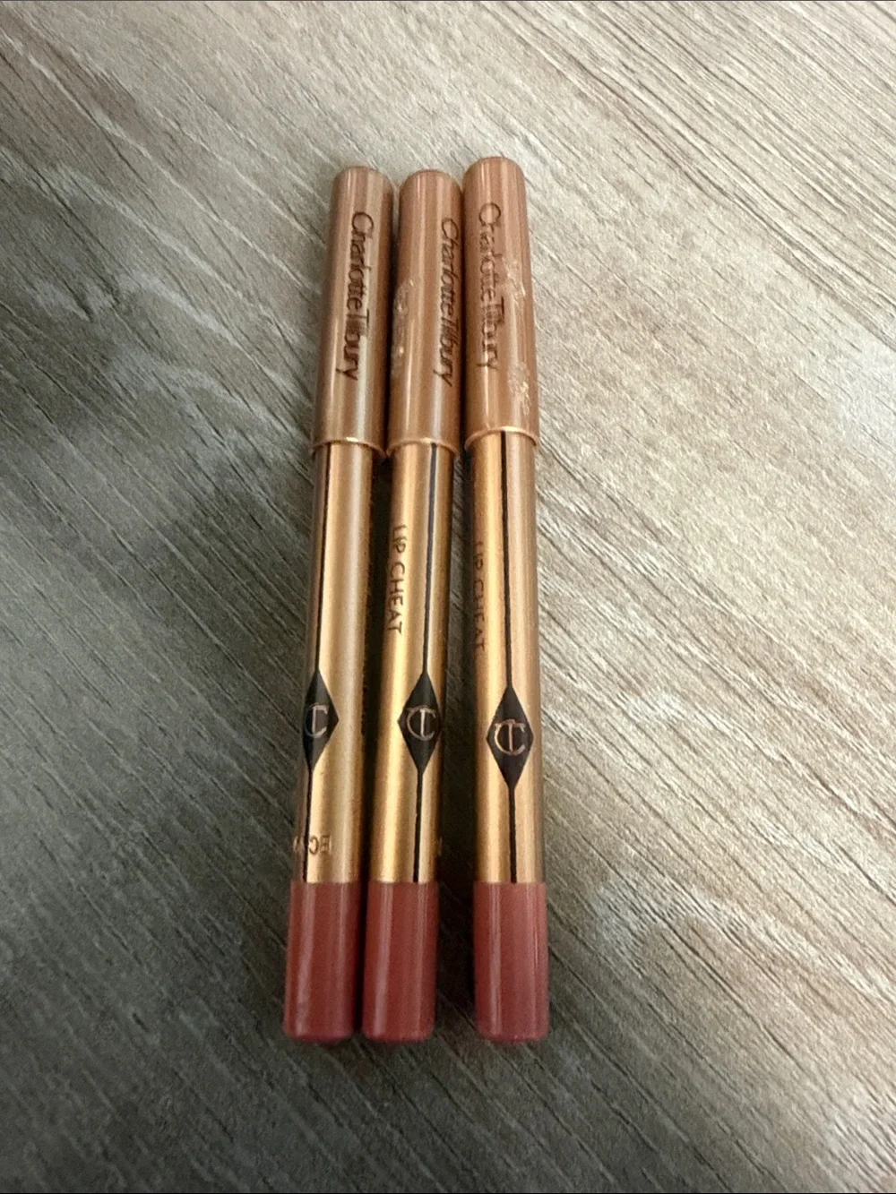 Charlotte Tilbury Trio Lip Liners in Shade Pillow Talk - Rose - 0.02 oz